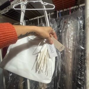 Chic White Shoulder Bag